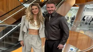 Nữ VĐV gợi cảm nhất thế giới gây sốt khi chụp hình cùng David Beckham