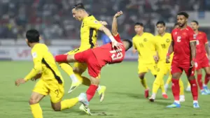 Việt Nam 1-0 Malaysia (H1): Duy Mạnh mở tỷ số