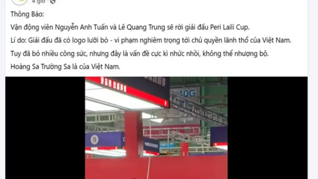 BTC giải Trung Quốc dùng bản đồ có ‘đường lưỡi bò’, Peri Team Vietnam lên tiếng: Đây là vấn đề nhức nhối