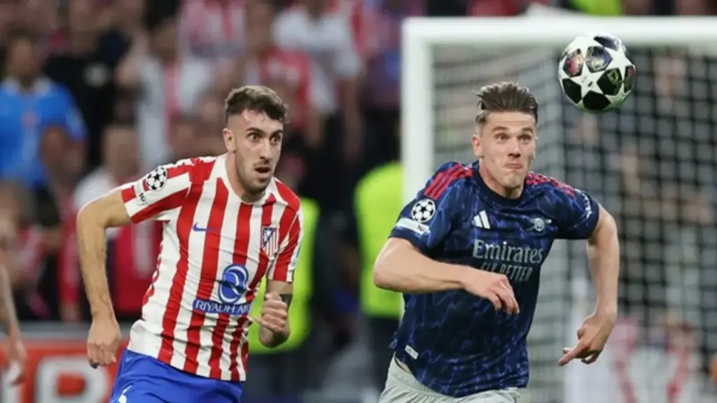 Hai quả phạt đền ở bán kết Champions League: Arsenal và Atletico bất phân thắng bại