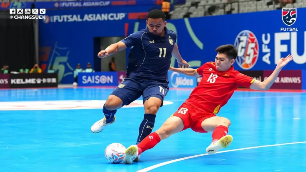 Lịch trực tiếp Giải futsal Đông Nam Á: Việt Nam đấu Thái Lan