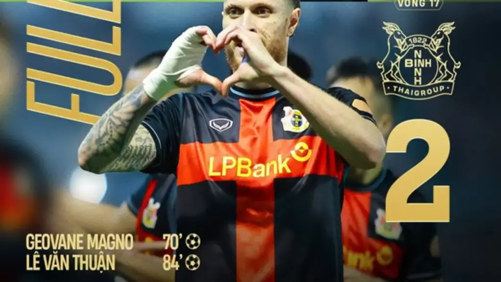 Ninh Bình bùng nổ phút nhạy cảm, siêu phẩm định đoạt màn lội ngược dòng thắng ngoạn mục HAGL