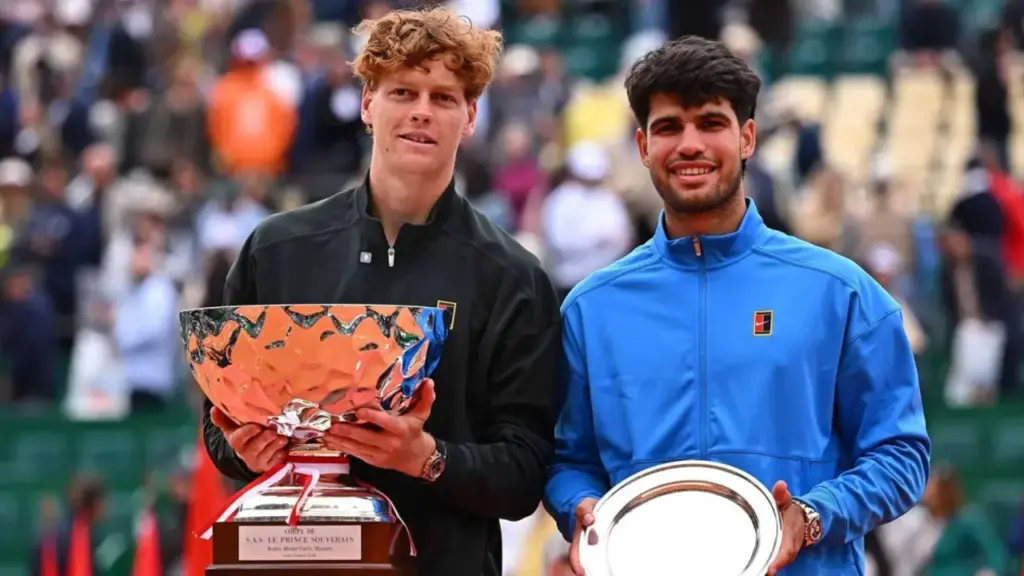 Sinner hạ Alcaraz, vô địch Monte Carlo Masters