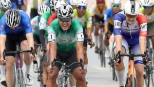 Trần Tuấn Kiệt bị ngã vẫn giành chiến thắng ở Cúp xe đạp truyền hình TP.HCM