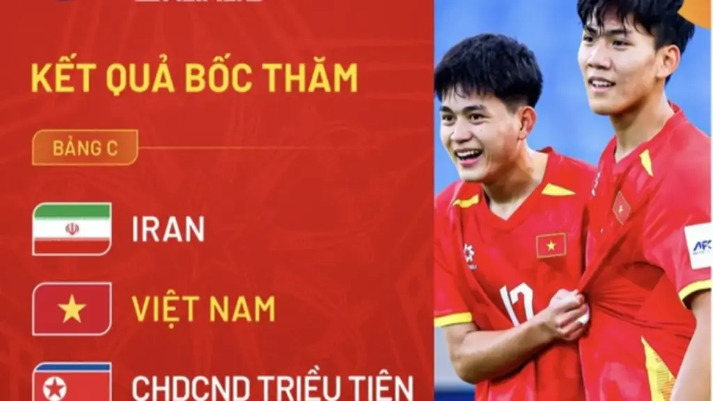 Chủ nhà U.20 Việt Nam đấu U.20 Iran, Triều Tiên và Palestine ở vòng loại châu Á: TV360 phát trực tiếp