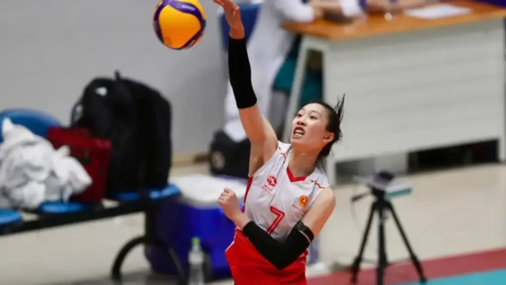 CLB Binh chủng Thông tin thắng trận mở màn giải bóng chuyền nữ quốc tế VTV9-Bình Điền