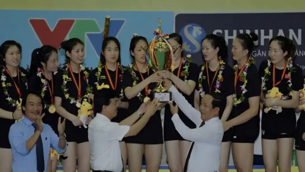 Đội hình 'đẹp như mơ' của đội Trung Quốc ở giải bóng chuyền VTV9 - Bình Điền