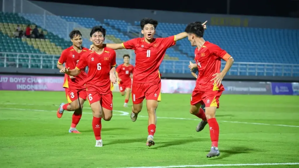 Thể hình Việt Nam không thuộc nhóm cuối ở U17 châu Á