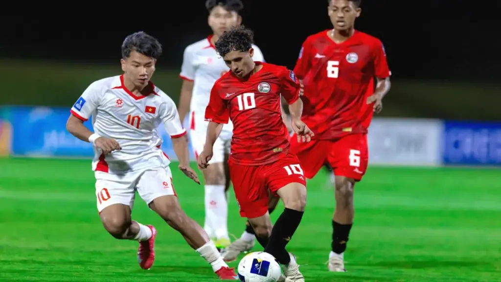 U17 Việt Nam - U17 UAE (hết hiệp 1) 1-1: U17 Việt Nam nắm lợi thế đi tiếp