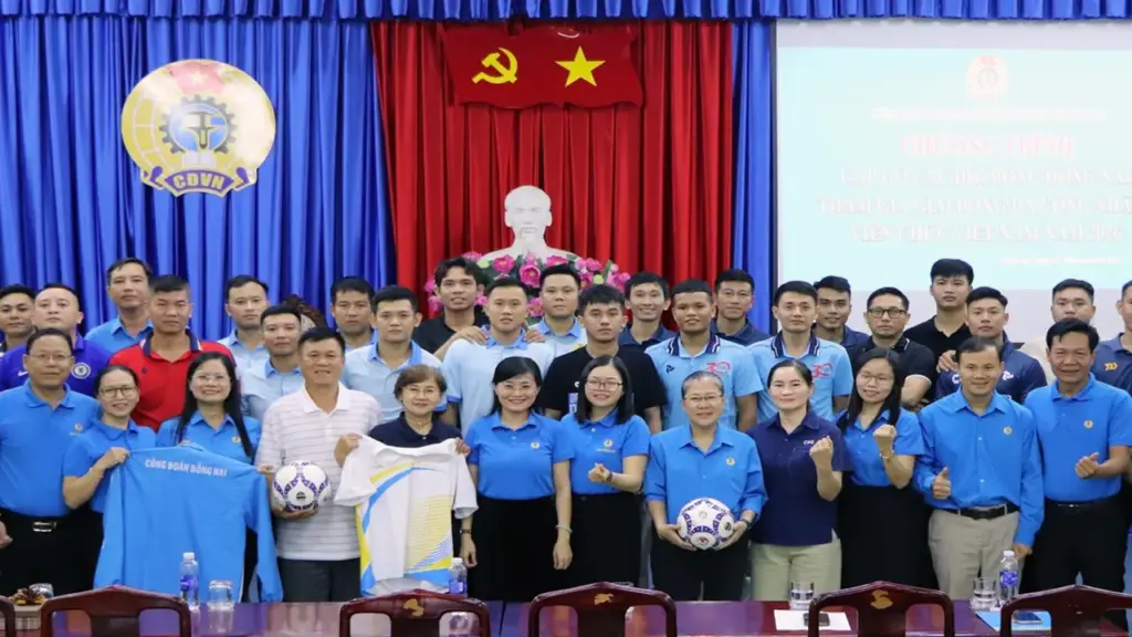 4 đội bóng Đồng Nai sẵn sàng dự Giải Bóng đá công nhân, viên chức Việt Nam năm 2026