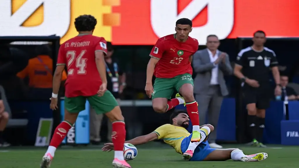 Brazil 1-1 Morocco (hết hiệp 1): Vinicius tỏa sáng