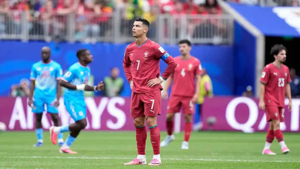 Ronaldo im tiếng khi Bồ Đào Nha hòa Congo ở World Cup