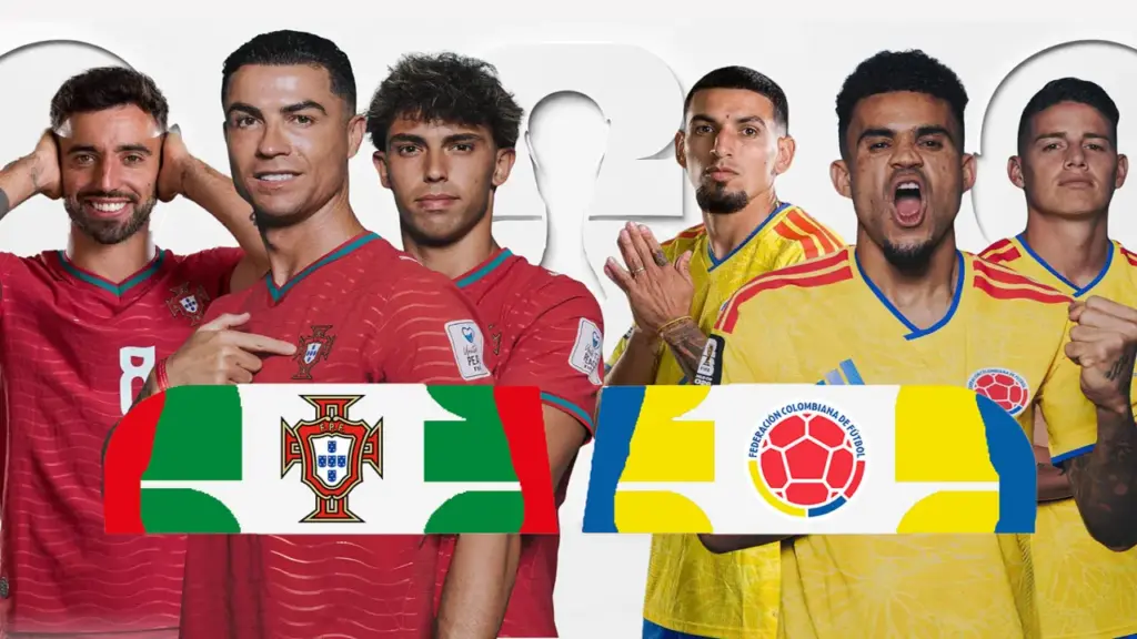 Tương quan trước trận Colombia - Bồ Đào Nha