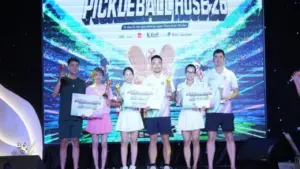 350 VĐV tranh tài sôi nổi giải pickleball HOSE 26