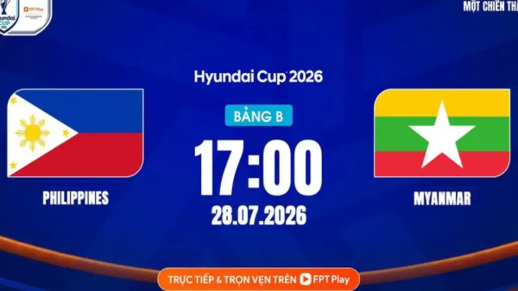 Nhận định, dự đoán tỷ số Philippines vs Myanmar: Nhiều bàn, cửa trên thắng cách biệt