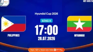 Nhận định, dự đoán tỷ số Philippines vs Myanmar: Nhiều bàn, cửa trên thắng cách biệt