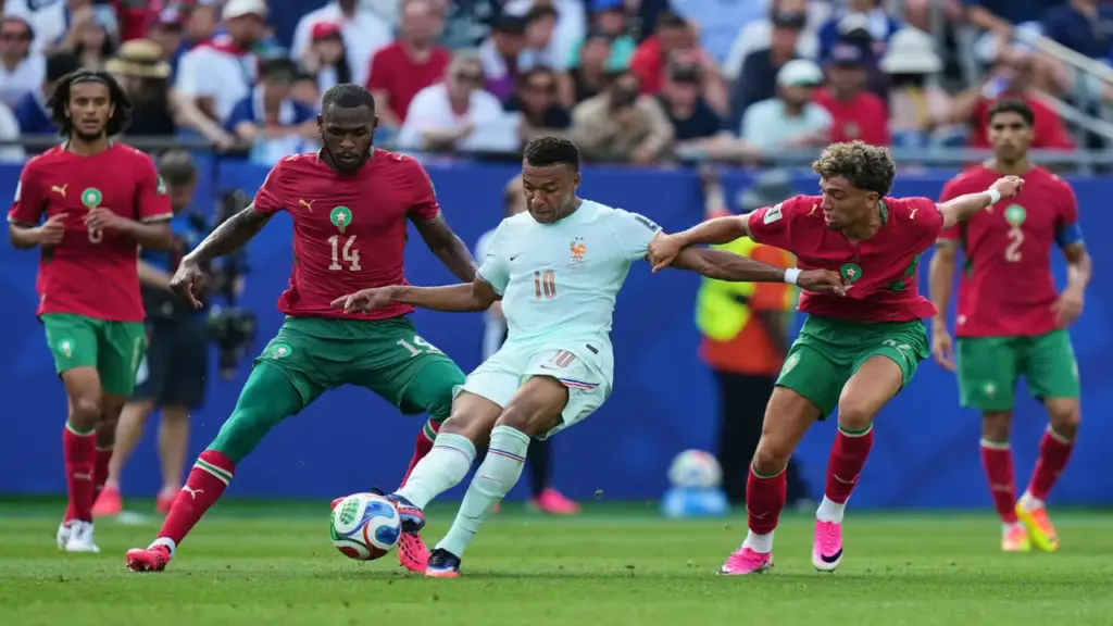 Pháp 0-0 Morocco (hết H1): Đại diện châu Âu phung phí cơ hội
